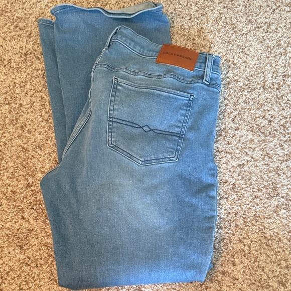 Lucky Brand Light Blue Denim Pants - Picture 1 of 5